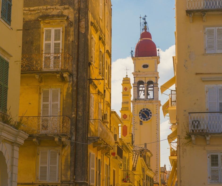 The church of Agios Spyridonas is among the top Corfu Town attractions, easily discoverable by foot